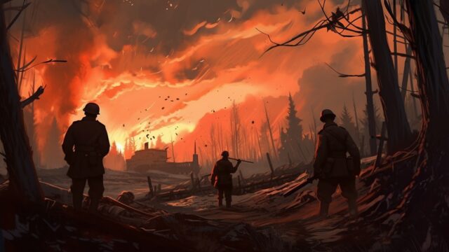 戦時下の軍人たち
