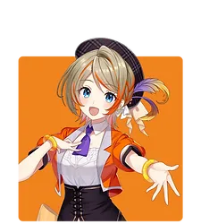 橙里セイのVtuberアバター