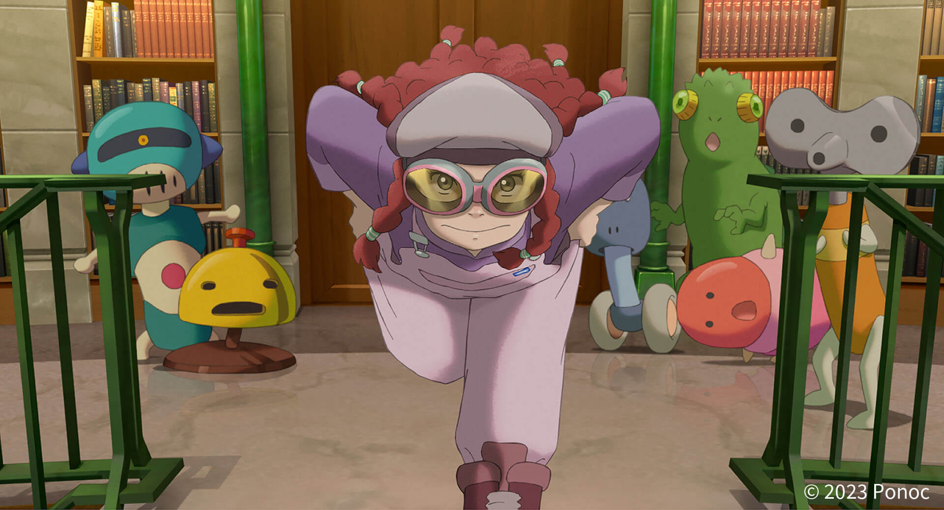 エミリーが走っているところ