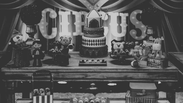 サーカスのぬいぐるみ