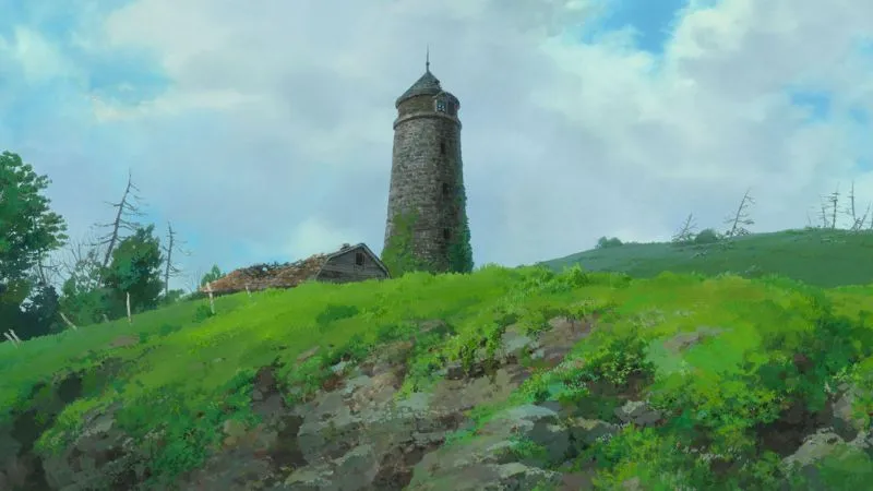 映画「君たちはどう生きるか」に登場する塔